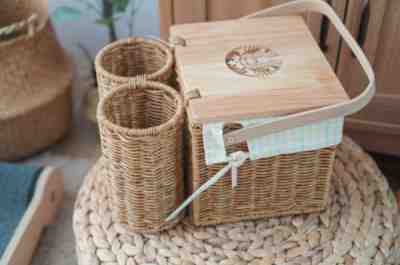 Starbucks Korea 2022 Picnic Basket Limited Edition - Sold on eBay Mar 5, 2023 for $100.00