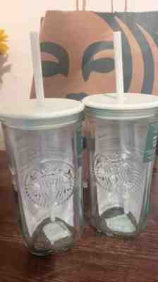 NWT Starbucks 2023 Recycled Core Mint Glass Grande Cold Cup Tumbler - Sold on eBay Mar 30, 2023 for $100.00