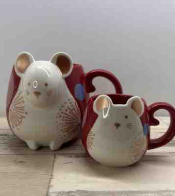 Starbucks JAPAN New Year Zodiac porcelain Set Of 2 Mug Rat Red 12oz And 3oz NEW - Sold on eBay Jan 31, 2023 for $69.99