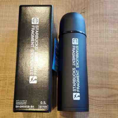 Starbucks fragment design stainless bottle Hiroshi Fujiwara 500ml JAPAN zojirush - Sold on eBay Mar 15, 2023 for $95.99
