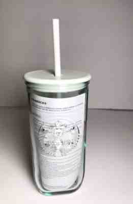 NWT Starbucks 2023 Recycled Core Mint Glass Grande Triangle Cold Cup Tumbler - Sold on eBay Mar 21, 2023 for $80.00