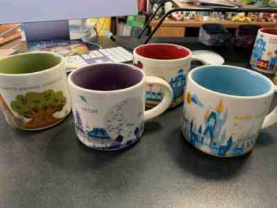 Starbucks Disney World Been There Original Set 4 Mugs Magic Animal EPCOT - Sold on eBay Feb 25, 2023 for $75.00