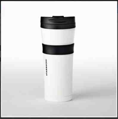 Starbucks Store Bright White Grip Stainless Steel Tumbler - 16 oz - New - Sold on eBay Mar 28, 2023 for $88.99