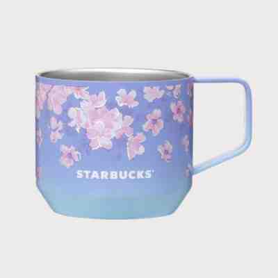 ð?? Starbucks Japanð??¸ SAKURA 2023 stainless steel mug blue 340ml - Sold on eBay Mar 2, 2023 for $54.00