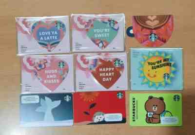 Starbucks Card Indonesia set 9 cards - Sold on eBay Feb 14, 2023 for $90.00
