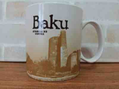 Starbucks Mug Baku Azerbaijan Global Icon Series 16 Oz Coffee Cup 2016