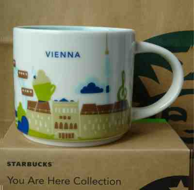 Starbucks City Mug Cup You are here Series YAH Vienna Austria 14oz NEW - Sold on eBay Mar 30, 2023 for $69.95