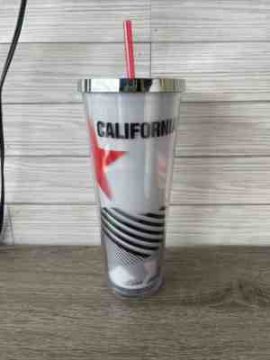 Starbucks 2014 California Bear Rare Tumbler W/ STRAW 24 OZ - Sold on eBay Apr 5, 2023 for $449.00
