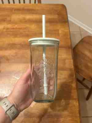 Starbucks Recycled Glass Mint Triangle Bottom Cold Cup Tumbler 16 oz Grande - Sold on eBay Mar 13, 2023 for $75.00