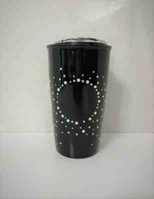 Starbucks SWAROVSKI CRYSTAL Black Ceramic Travel Tumbler Mug 2015 (Collectables) - Sold on eBay Jan 15, 2023 for $75.00