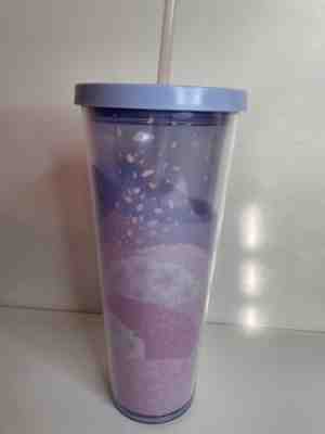 Starbucks Venti Tumbler Pink and Purple Floating Sakura Blossom Cold Cup 24oz - Sold on eBay Mar 2, 2023 for $74.95