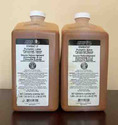 2 Starbucks Pumpkin Spice Sauce With Pump. Best Before April 2023 - Sold on eBay Jan 21, 2023 for $69.00
