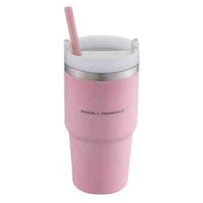 Starbucks Taiwan Valentine's Day ss water bottle - pink 20oz - Sold on eBay Mar 7, 2023 for $69.00
