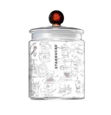 Coffee trip with Starbucks Korea, Coffee explorer glass jar glass canister, EMS - Sold on eBay Jan 13, 2023 for $57.99