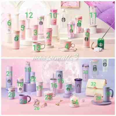 Starbucks Korea 2023 Spring Cherry Blossom Promotion Tumbler Cold Cup Mug - Sold on eBay Mar 23, 2023 for $25.95