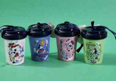 Starbucks WDW Set of 4 2022 Mini Hot Cup 2 oz Christmas Holiday Ornament NWT - Sold on eBay Jan 11, 2023 for $79.95
