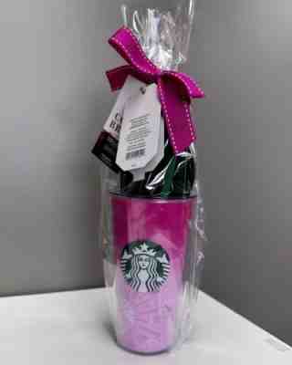 RARE Starbucks cold brew gift set acrylic cup w lid /straw Pink And Green - Sold on eBay Feb 20, 2023 for $75.00
