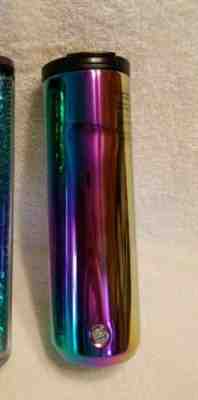 Starbucks 2020 Oil Slick Blue Purple Gold 20 Oz Stainless Steel Tumbler NWT - Sold on eBay Mar 14, 2023 for $75.00