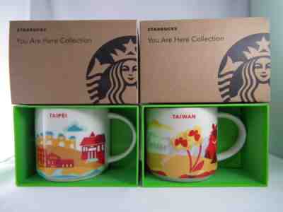 Starbucks YAH Taiwan and Taipei City Mugs 14oz NEW - Sold on eBay Feb 9, 2023 for $50.00