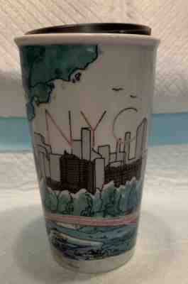 New Starbucks NYC ceramic tumbler - Sold on eBay Jan 14, 2023 for $70.00