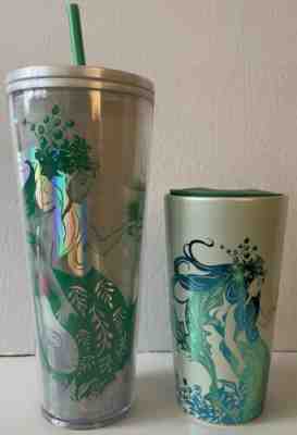 2pk Starbucks Mermaid Collection - Sold on eBay Jan 10, 2023 for $70.00