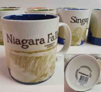2012 STARBUCKS Coffee Mug NIAGARA FALLS Icon Series 16 oz MIC SKU, Discontinued - Sold on eBay Mar 19, 2023 for $69.95