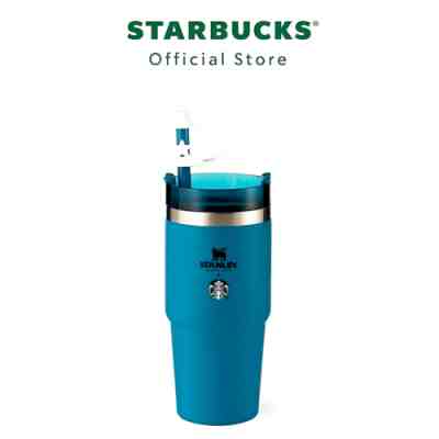 Starbucks Tumbler Stanley Stainless Steel Cold Cup Ocean Blue Thailand Exclusive - Sold on eBay Apr 7, 2023 for $79.99