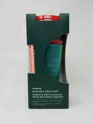 Starbucks 2019 Holiday Christmas Winter Reusable Cold Cups 5 pk w/ Straws Bundle - Sold on eBay Mar 14, 2023 for $79.97