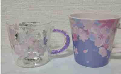 Starbucks Japan Color Changing Mug Glass Tumbler SAKURA 2023 Cherry Blossoms Set - Sold on eBay Mar 12, 2023 for $132.99