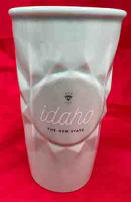 Starbucks IDAHO Gem State Coffee Cup Mug Ceramic Tumbler Mint Green w Lid 10 oz. - Sold on eBay Apr 7, 2023 for $69.95