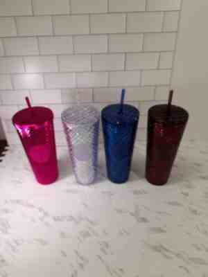 4 Starbucks Jeweled 24 oz Venti Tumbler~New Never Used! 2022. Collectable - Sold on eBay Mar 27, 2023 for $79.99