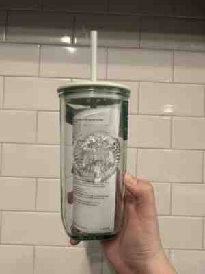 Starbucks 2023 Recycled Core Mint Glass Grande Cold Cup/Mug/Tumbler *NEW* - Sold on eBay Mar 15, 2023 for $68.50