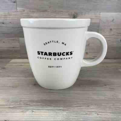 Starbucks Gaint Abbey Classic Ceramic Mug 138 oz Limited Edition 10 inch  tall