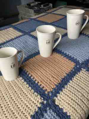 **NEW** Set Of 3 Starbucks 2010 Coffee Mugs 20 oz Venti 16 oz Grande 12 oz Tall - Sold on eBay Apr 2, 2023 for $95.97