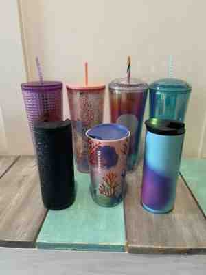 Starbucks Lot of 6 Tumbler Ceramic Coffee Cups - Sold on eBay Mar 26, 2023 for $50.00