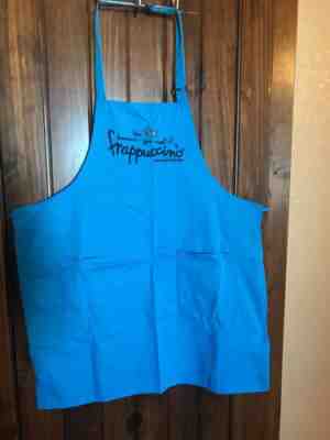Starbucks Barista Apron- BLUE Frappuccino - Sold on eBay Feb 22, 2023 for $85.00