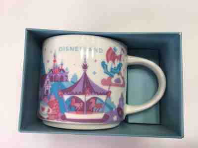 STARBUCKS YOU ARE HERE 14oz 414ml COFFEE MUG DISNEYLAND FANTASYLAND PURPLE NWT - Sold on eBay Mar 30, 2023 for $69.99