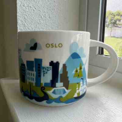 STARBUCKS COFFEE MUG - OSLO, NORWAY YOU ARE HERE SERIES 14 OZ. - Sold on eBay Mar 12, 2023 for $60.00