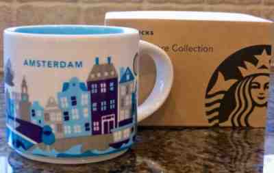 NWT Starbucks AMSTERDAM You Are Here YAH Collector Series Mug with SKU - Sold on eBay Feb 18, 2023 for $59.99