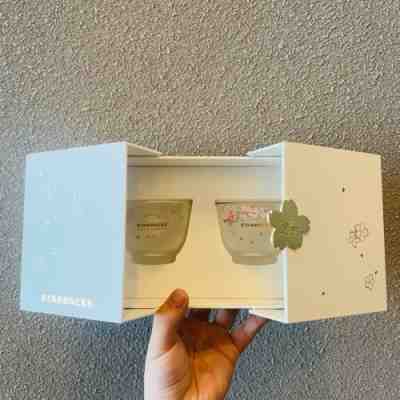 New 2022 China Starbucks Sakura Bloom 6oz Two Glass Set With Gift Box - Sold on eBay Apr 10, 2023 for $57.03