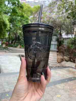 Starbucks Cup China Summer Siren Logo Black 16oz Water Bottle Straw Cup Tumbler - Sold on eBay Mar 6, 2023 for $76.98
