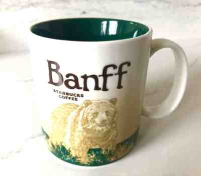 â­?ï¸ 2010 STARBUCKS Coffee Mug BANFF Icon 16 oz Discontinued Canada Grizzly Kodiak - Sold on eBay Apr 14, 2023 for $59.99