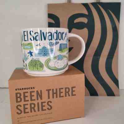 Starbucks Been There Series El Salvador Collectors Coffee Mug 14 OZ. Surf City