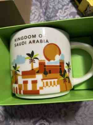 Starbucks Mug Kingdom Of Saudi Arabia You Are Here Collection UPC NIB New - Sold on eBay Feb 4, 2023 for $65.00