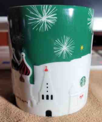 Starbucks Russia Moscow Relief Mug GREEN Christmas Holiday 18oz+EMS - Sold on eBay Mar 18, 2023 for $179.00
