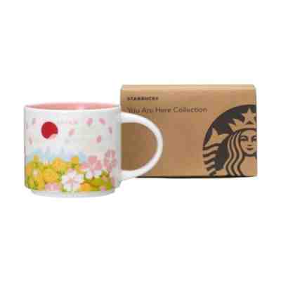 Starbucks Japan Mug Sakura Mt. Fuji You are here Collection Spring 2021 13.9 oz - Sold on eBay Apr 12, 2023 for $94.99