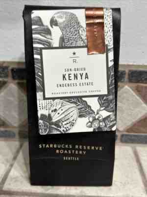 Starbucks Reserve Sun Dried Kenya Endebess Estate NEW FRESH ROASTED 3/7 8oz - Sold on eBay Apr 15, 2023 for $79.99