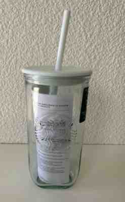 New Starbucks Recycled Glass Mint Triangle Bottom Cold Cup 16oz Grande Tumbler - Sold on eBay Mar 22, 2023 for $74.99