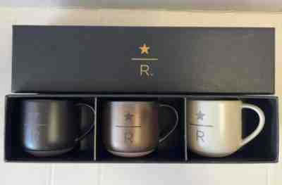 Starbucks Reserve 3oz ESPRESSO SHOT MUGS Cups BOX SET OF 3 NEW NIB! - Sold on eBay Apr 2, 2023 for $68.00