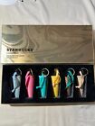 STARBUCKS LIMITED EDITION COLD CUP ORNAMENT KEY CHAIN SET GOLD BOX VERY RARE - Sold on eBay August 9th, 2024 for $150.00